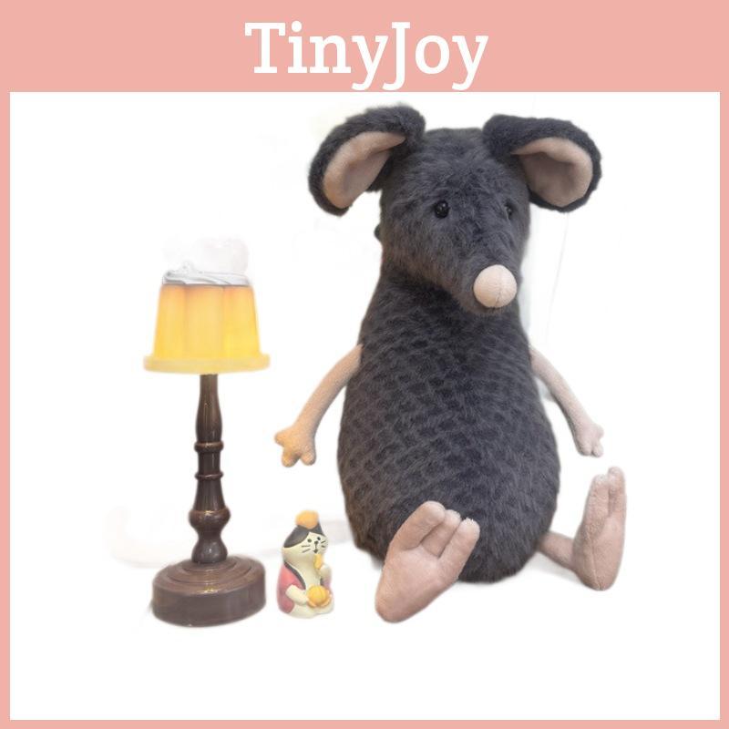 Lachlan Sad Jellycat Rat Plush Toys With Pp Cotton For Teens Daily Holiday Gifts