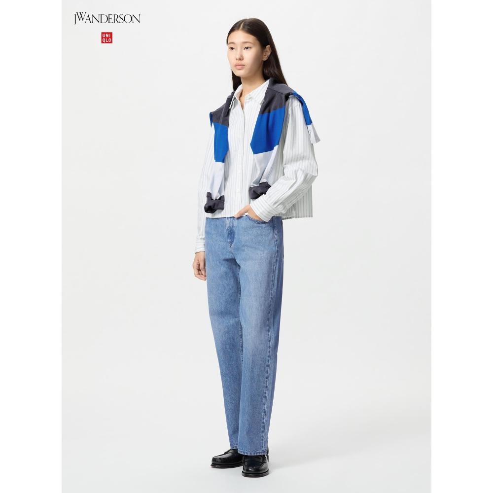 

Прямые джинсы Uniqlo 63 BLUE/WOMEN 22