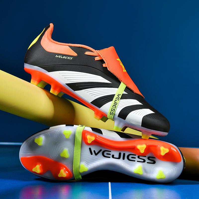 Herren Professionell Heißer Verkauf Stollen Fußballschuhe Ultraleicht Outdoor Fußballstiefel Damen Spiel Unisex Hochwertig TF/FG Sneaker