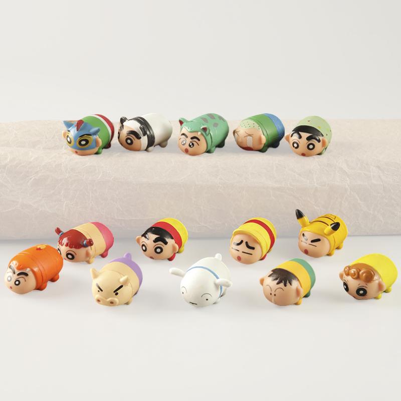 

Фигурки Син-тян, Модели игрушек, Мультяшная кукла, Украшение для стола, Торта, Детский подарок