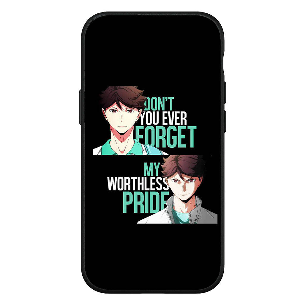 Für Samsung Galaxy S25 S24 S23 iPhone 17 16 15 Xiaomi Redmi Note 14 13 12 11 Plus Pro Max XR A37 A57 Handyhülle Haikyuu Oikawa Tooru OPPO Huawei Cover