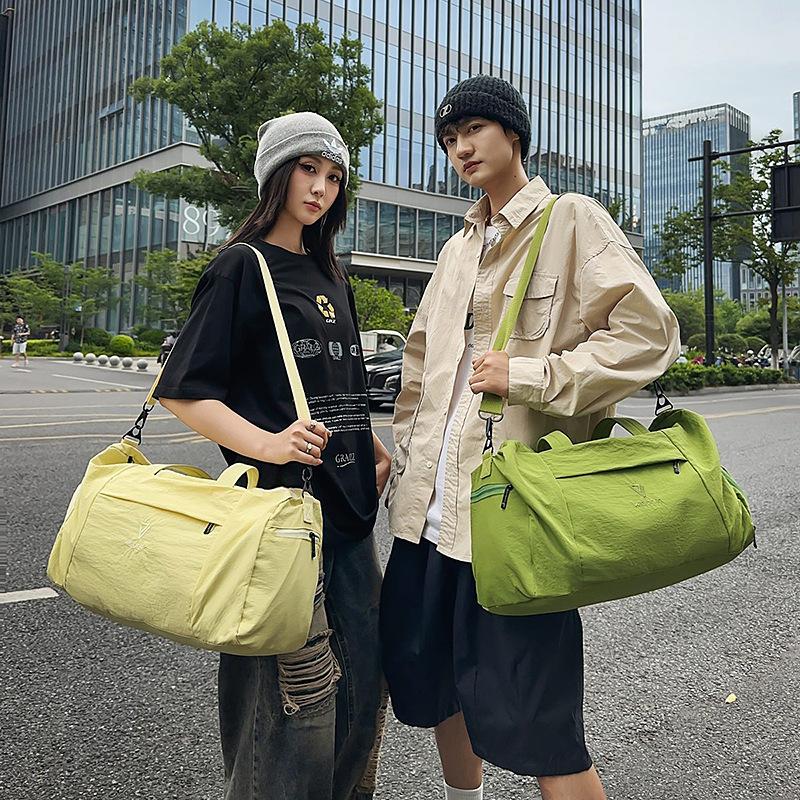 New fitness bag women's large-capacity Ruiying yoga bag sports shoulder bag short-distance travel bag luggage bag