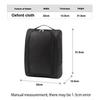 1 Stück Schwarze Oxford-Stoff Reise Schuhaufbewahrungstasche, Basketball- und Fußballschuhtasche, Tragbare Geschäftsreise Hausschuhtasche