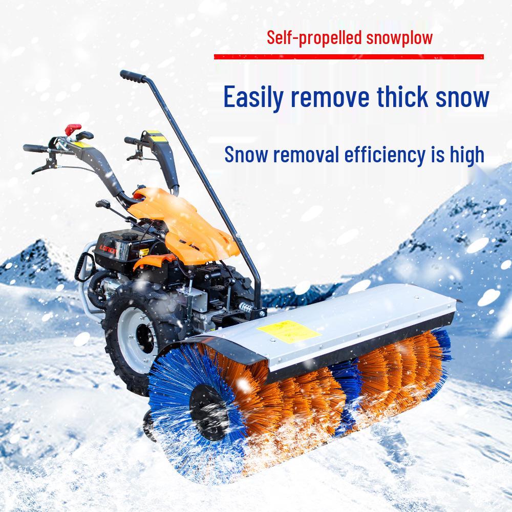 Multifunctional Ride-on Snow Shovel: Easy-to-Use 65B Push-Type Snow Thrower with Complete Specifications