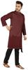 Atasi Indian Designer Kurta For Mens Party Wear Solid Color Ethnic Long