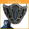 Mortal Kombat Scorpion Latex Half Face Mask For Halloween Costume And Cosplay
