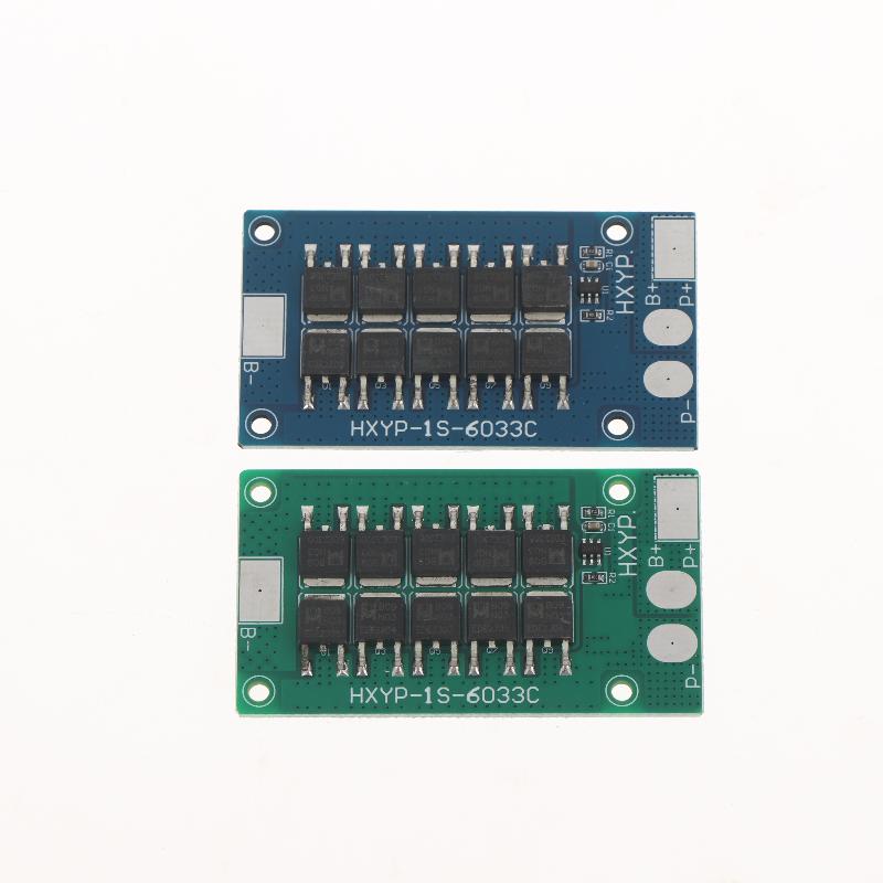 1/5Pcs 1S BMS 30A 3.2V LiFePO4 / 3.7V Lithium Battery Protection Board With 18650 Cell Short-Circuit Overcharge/Over-Discharge+