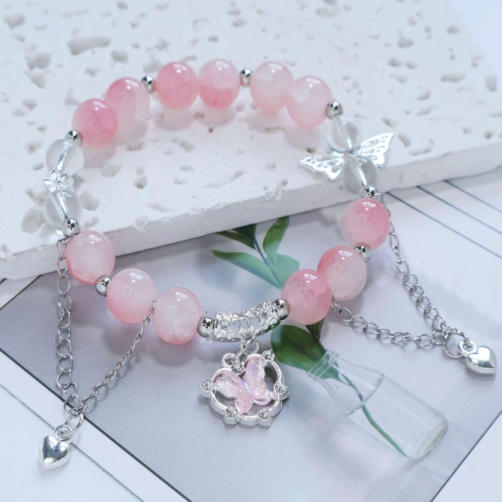 Mori Style Mermaid Crystal Bracelet – Versatile Niche Design for Women, Ideal for Students and Best Friends