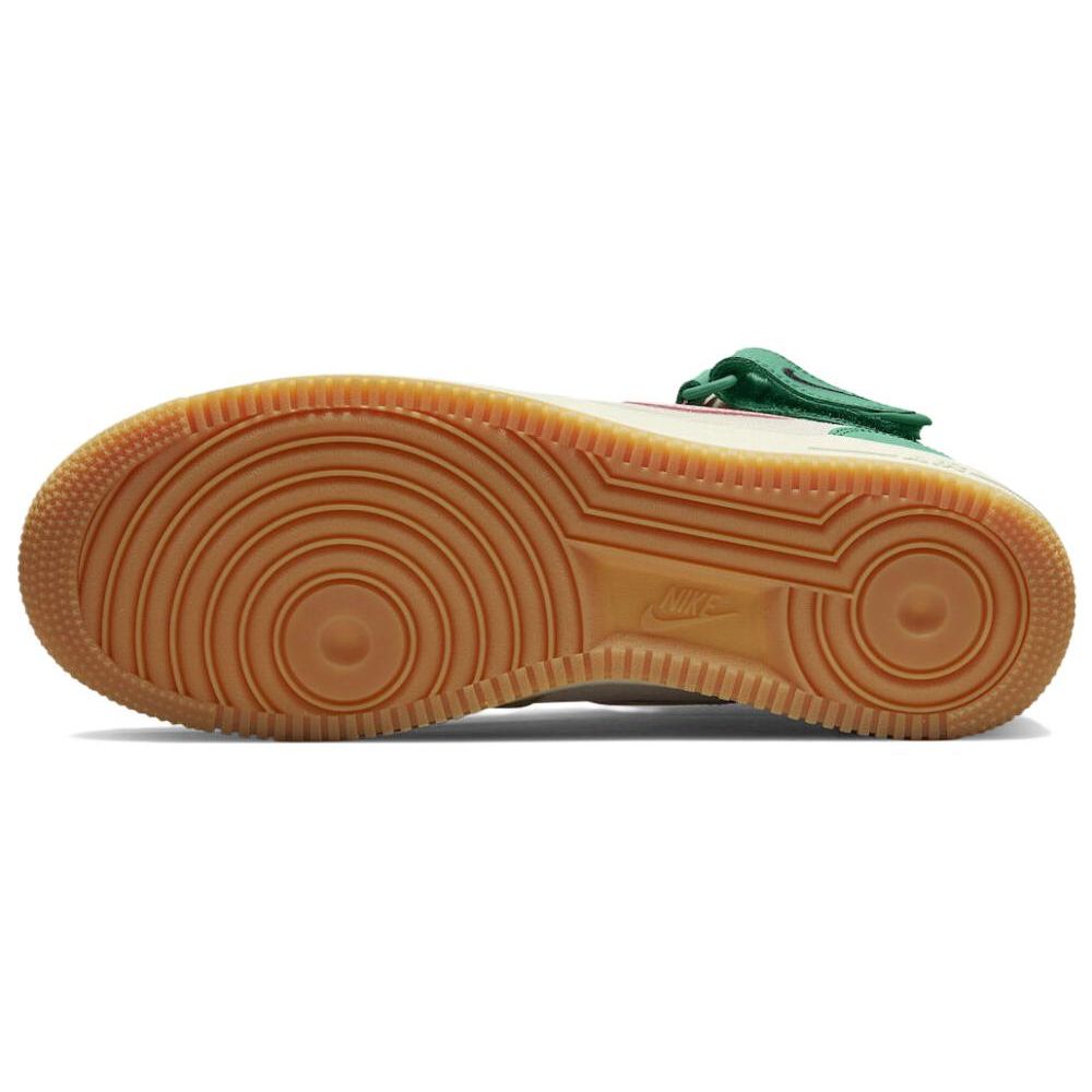 Nike Air Force 1 Mid Vivid Sulfur Rush Orange Men Sneakers White Coconut-Milk Bleached-Coral DR0158-100