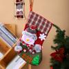 Medium Size Cartoon Santa Claus Sock Pendant Christmas Stocking Pendant Christmas Tree Pendant