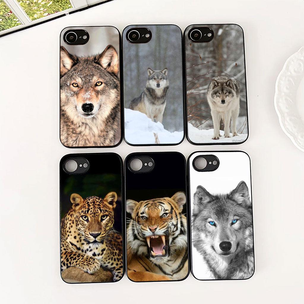 Stalking Wolf Art Tiger Silicone Phone Cover for Motorola Moto Edge 70 60 Fusion NEO Pro G Stylus G56 G96 G04 G05 20 Soft Case