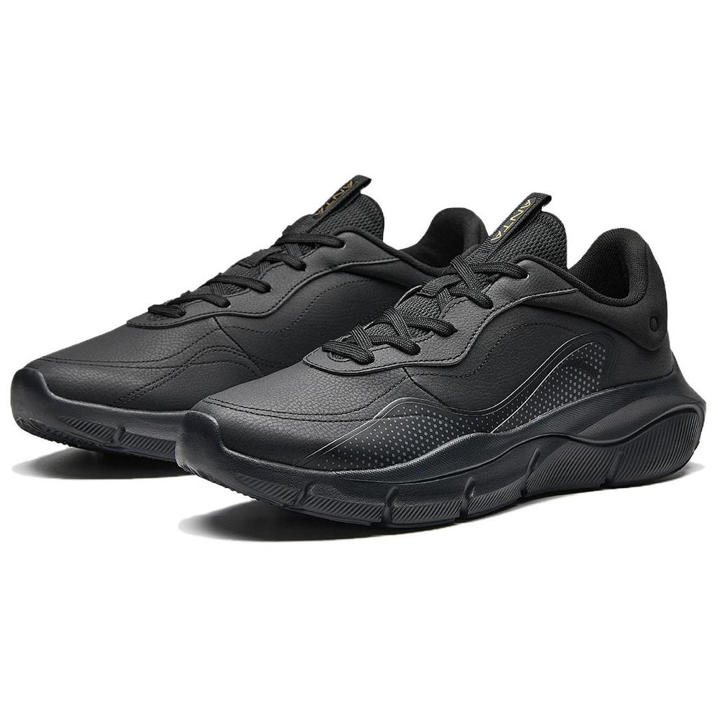 Anta Arc Comfortable Versatile Durable Lightweight Low-Top Casual Shoes Men Casual Shoes Black 112517710R-2