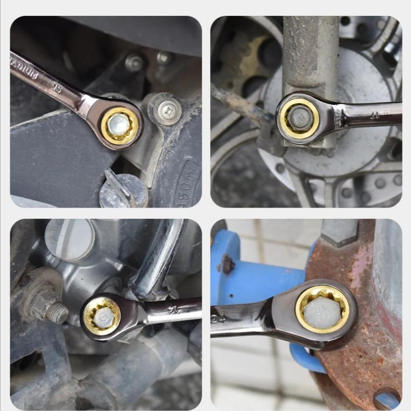 Universal Torx Wrench Adjustable Torque 6-22mm Ratchet Spanner for Bicycle Motorcycle Car Repair Tools Mechanical Tool