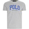 Polo Ss25 Buchstabenlogo Rundhals Kurzarm T-Shirt Herren Oberteile Grau 710961130-005