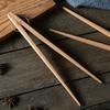 Wooden Tongs Kitchen Cooking Tweezer Meat Food Tongs Clip Bread Salad Clamp BBQ Kitchen Tweezers Wood Kitchen Accessories
