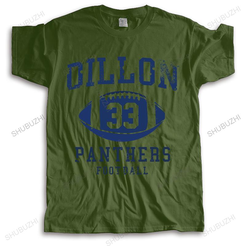Men Brand Teeshirt Cool T-shirt High Quality Friday Night Dillon Panthers Tim Riggins Dillon 33 T-shirt Camisetas Cloth Panthers