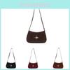 Stylish Korean Fashion Handheld Small Square Bag For Women In Black Red Brown Colors