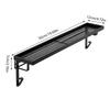 Radiator Cover Shelf Iron Storage Rack No Drilling Heat-resistant Radiator Top Cover For Hotel Dorm Bedroom Bathroom Kitchen