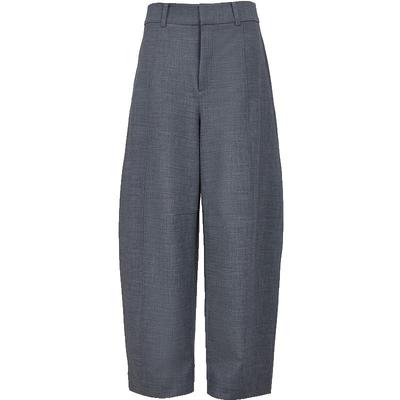Women's High-Waist Balloon Wide-Leg Trousers