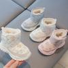 Child Boots Winter Girl Sports Shoe Simple Princess Snow Boot Versatile and Comfortable Children's Autumn Boots