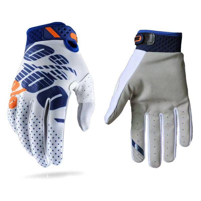 Full Finger Cycling Gloves Mountain Bike Road Motorcycle Off-Road Riding Anti-Slip Breathable Nylon Unisex Adult S-XXL