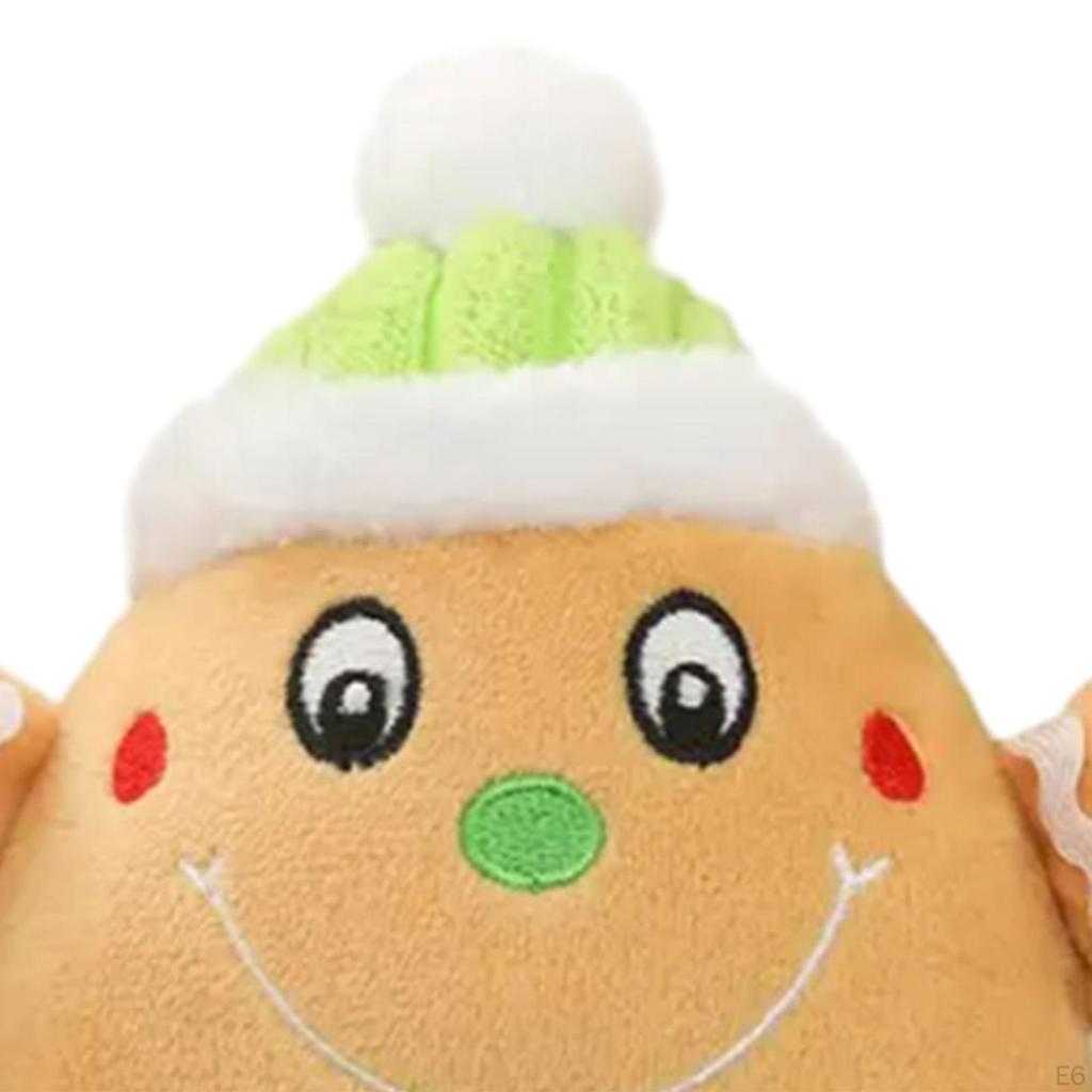Christmas Dog Toys Durable Puppy Enrichment Toy Plush Chew for Small Medium and Large