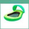 Eco-friendly Pvc Avocado Pool Raft With Sun Canopy And Swim Mattress
