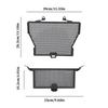 For BMW S1000R S1000XR S1000RR 2009-2018 Series Motorcycle Radiator Guard Protector Oil Cooler Grille Cover S1000 R RR XR Parts