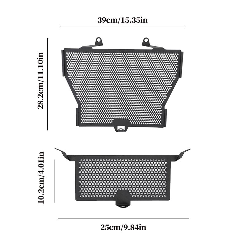 For BMW S1000R S1000XR S1000RR 2009-2018 Series Motorcycle Radiator Guard Protector Oil Cooler Grille Cover S1000 R RR XR Parts