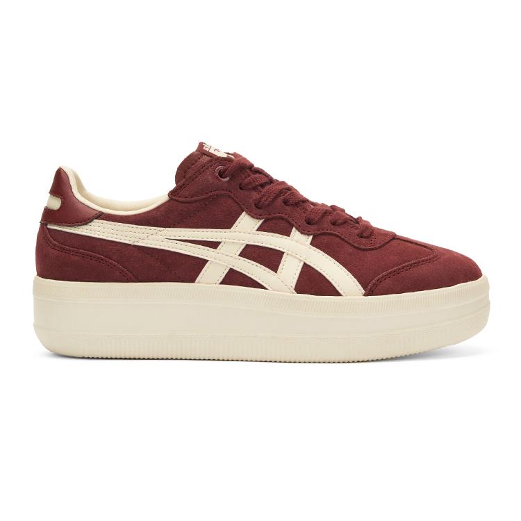 Onitsuka Tiger Tokuten Chunk Retro Versatile Durable Low-Top Lifestyle Casual Shoes Unisex sneaker Burgundy 1183C561-600