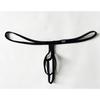Cock Ring Men'S Sex Thong Gun And Bullet Separation Underwear Man Hollow Out Strip G-Strings Open Penis Panties Erotic Lingerie