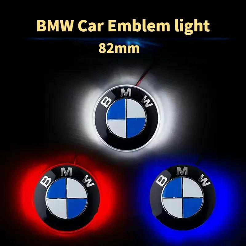 vbjly8 Car LED Emblem Light 82mm Front Or Rear Static Single Color Red Blue White FOR BMW F10 E90 E60 E61 E93 E87 F30 F15 X1 X3 X5 X6 XX6