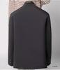 Men's Autumn/Winter Cotton-Padded Casual Jacket for Ages 50-70