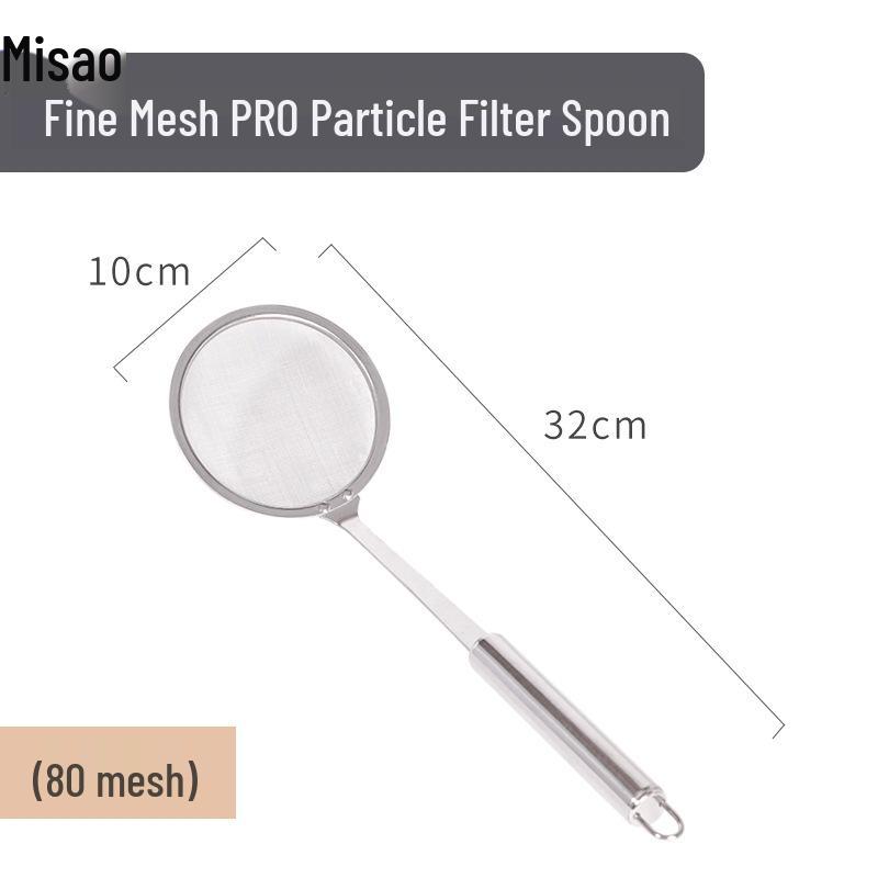 Stainless Steel Flour Sieve & Oil Drip Filter with Handle, Available in Large, Medium, Small Sizes for Baking & Powder Sieving.