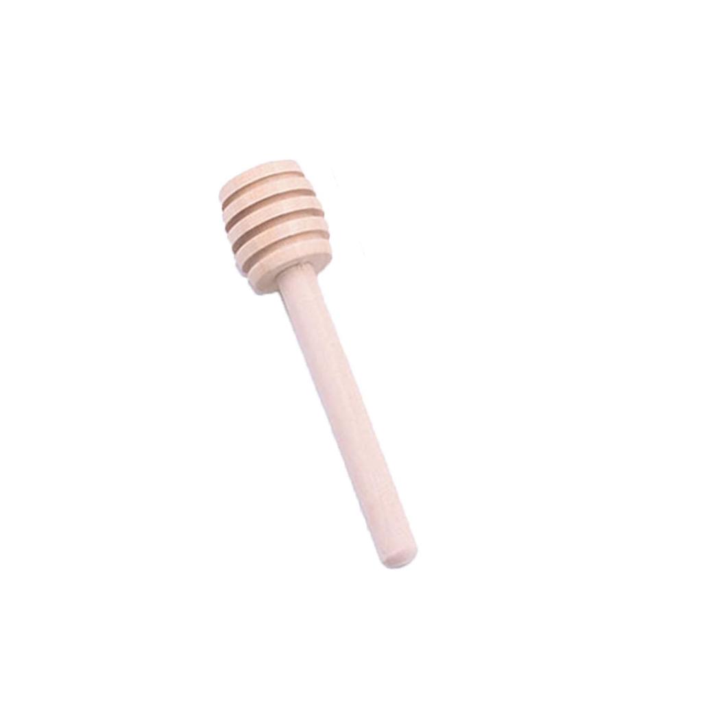 Wood Honey Sticks Honey Stirrer Honey Wand Tool for Honey Jar Dispense