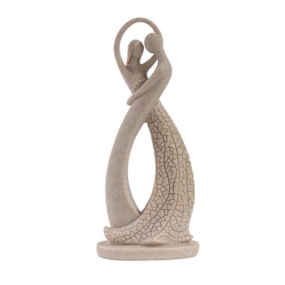 

Mini Resin Couple Figurine Creative European Lovers Sculpture Valentine s Day Style 1