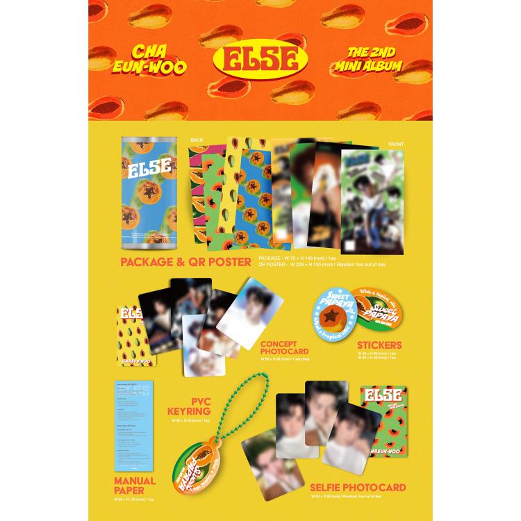 (Kiwee Ver.) CHA EUN-WOO (ASTRO) [ELSE] 2nd Mini Album