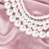Jewelry White Pearl Beaded Choker Women Necklaces Korean Style Clavicle Chains Pearl Chokers