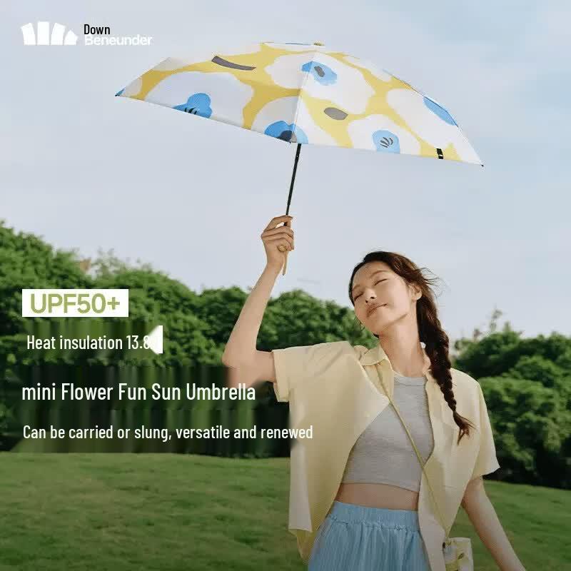 Beneunder 5-Fold Automatic UV Protection Capsule Umbrella