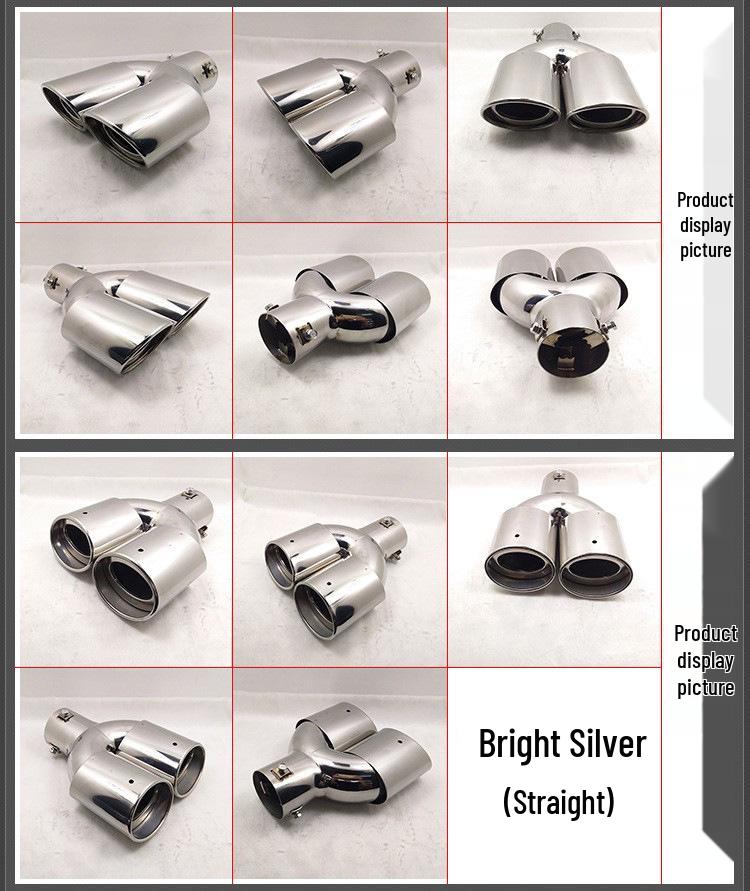 Car Muffler Exhaust Pipe Tailpipe for Cruze, Elantra, Focus, Excelle, Sylphy