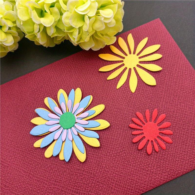 Chrysanthemum Flower Metal Cutting Dies Embossing Stencils-for DIY Scrapbooking Photo Cards-Decor