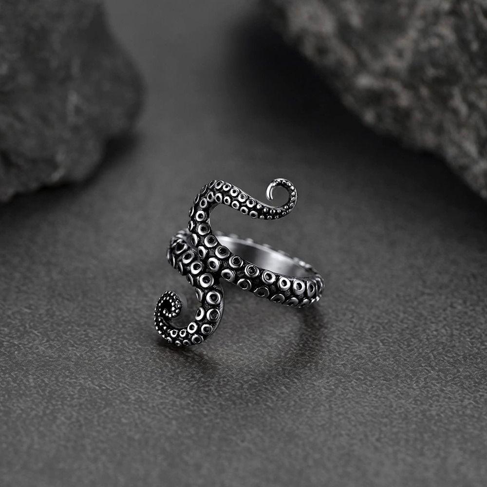 Finger Wear Thimble Ring Octopus Opening Ring Sewing Accessories Knitting Loop Crochet Ring