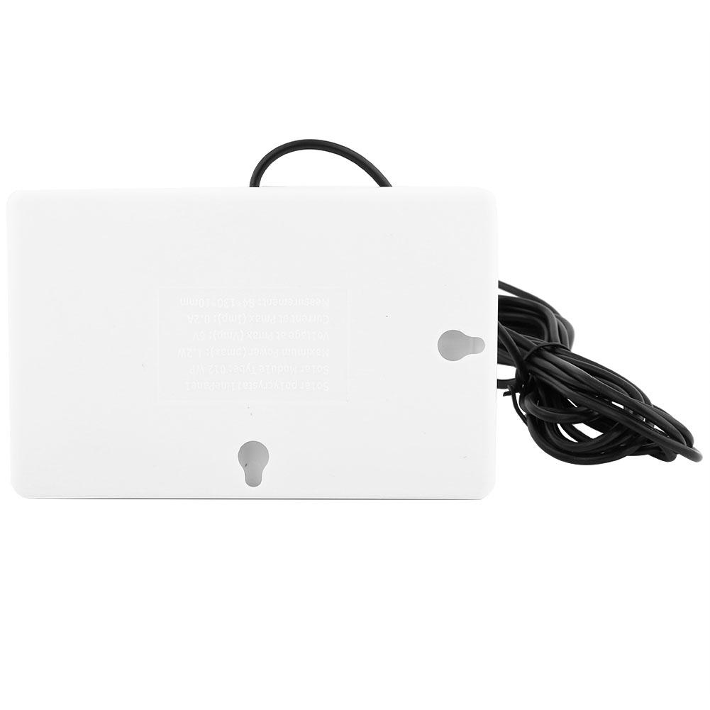 6V 1.2W Outdoor Multi Function Portable Waterproof Solar Panel Charger for Emergency Lamp Fan
