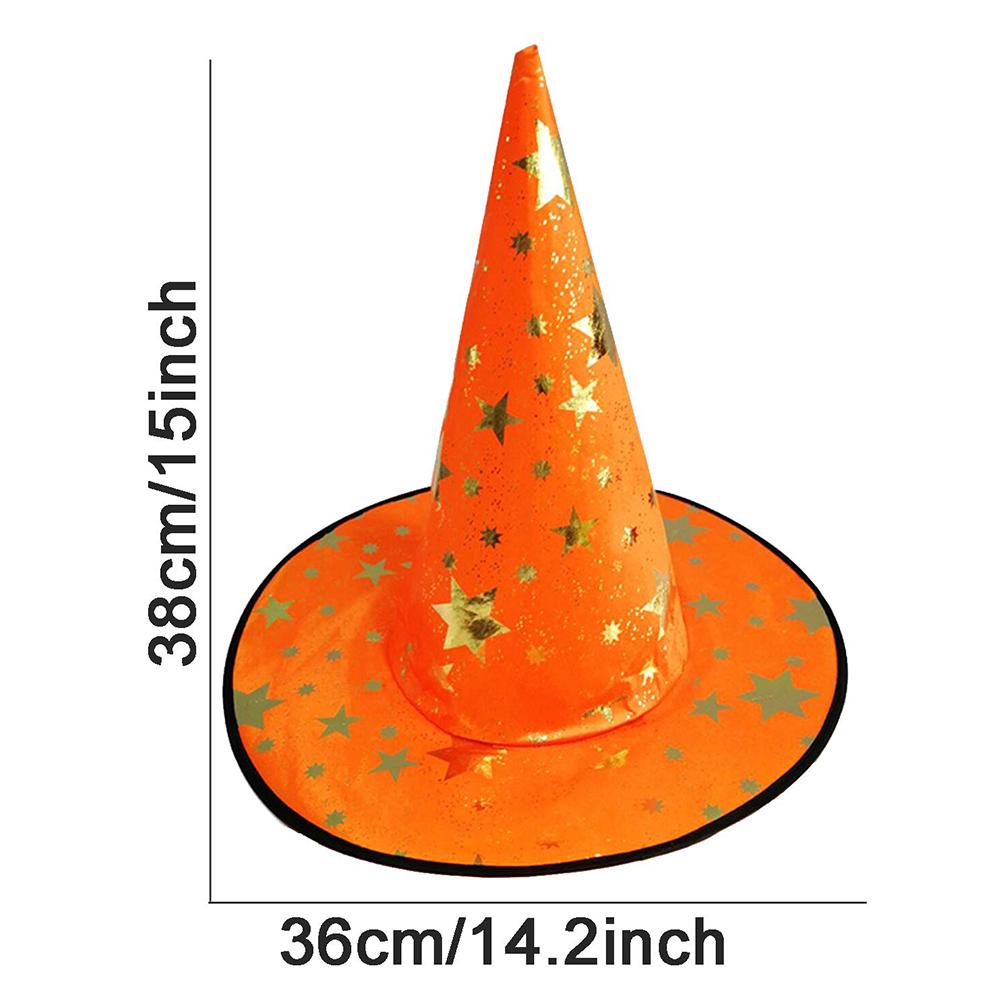 2Pcs/Set Children Halloween Chrismas Party Cosplay Costume Star Wizer Cloak Cap Hat