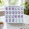 Bærbar Mahjong Øvelsesbræt 3D-printet Mahjong Solo Træningsværktøj Amerikansk Mahjong Strategihjælp Letvægts Mahjong Spillere Øvelsesværktøjer