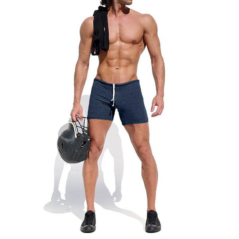 Crazy Muscle Fashion Cross-border New Arrival Fitness Casual Running Sports Training Men Silm Shorts