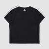 LECOQ Women'S Sunday Crop Short Sleeve Tee - Black Qr122Lrs33