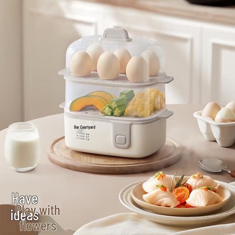Bear Multi-function Egg Cooker and Steamer CN plug (adapter included)