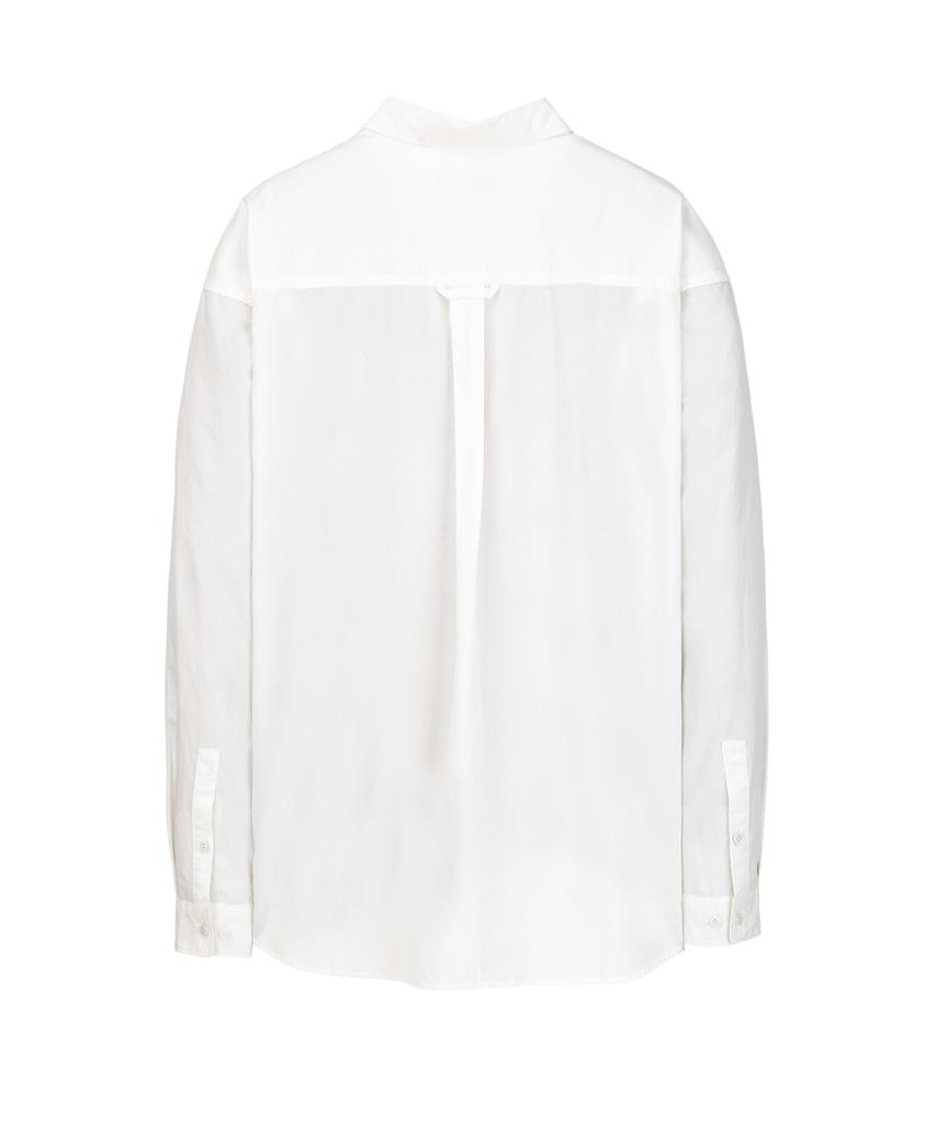 IL CORSO Essential Washed Shirt White