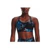 Under Armour Infinity Logo Print High-Intensity Training Sports Bra Women Underwear Black 1369026-001